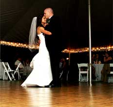 Amerevent's wood dance floor rental. Best price GUARANTEE!